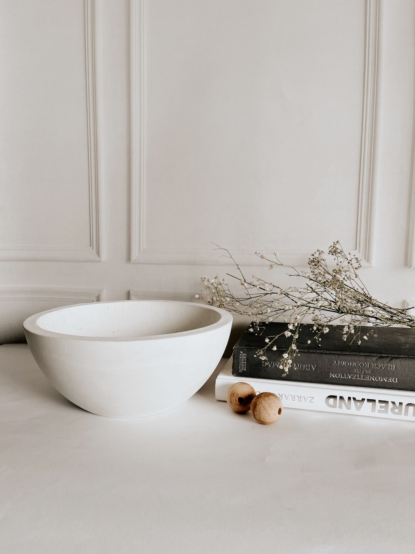 Concrete Bowl Planter