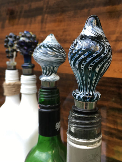 Wine Stoppers - Handblown Glass Very Unique - Factoh