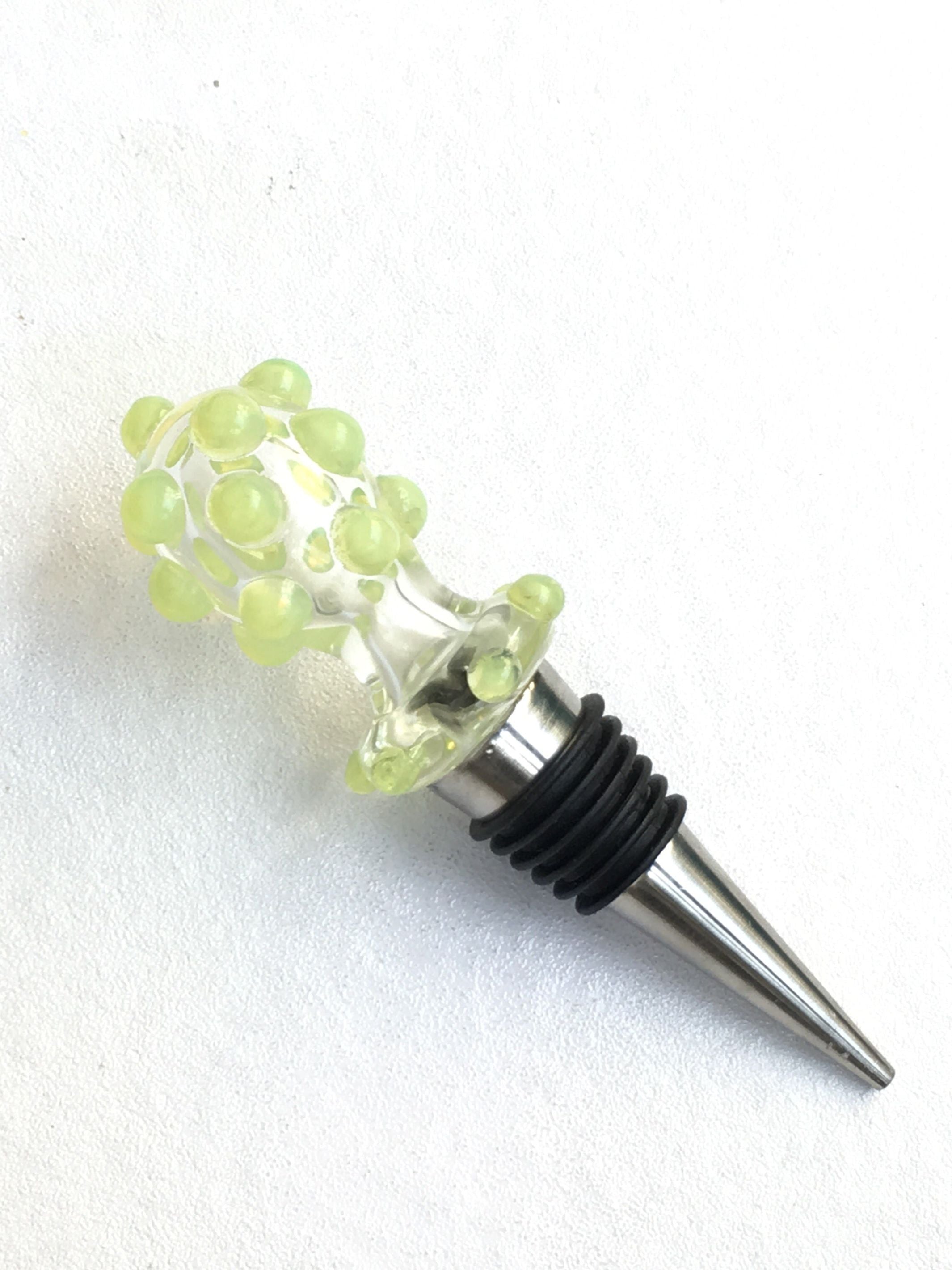 Wine Stoppers - Handblown Glass Very Unique - Factoh