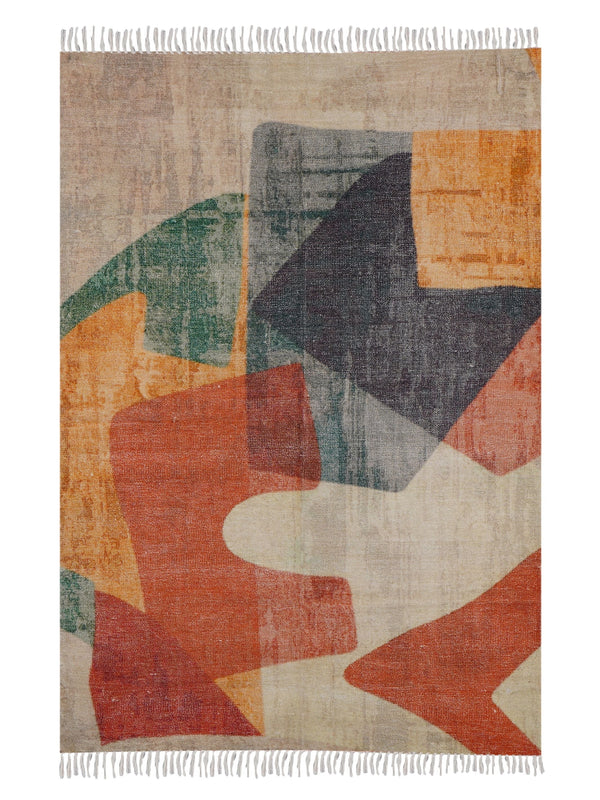 Imbricate Printed Rug