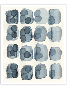 Wall Prints - Indigo Four