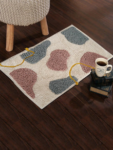 Isolate Embroidered Bath Rug