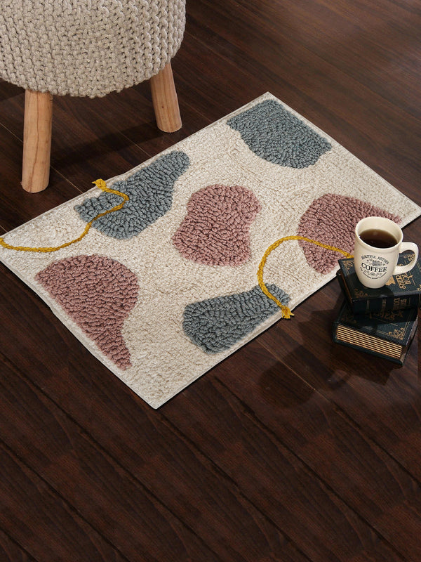 Isolate Embroidered Bath Rug