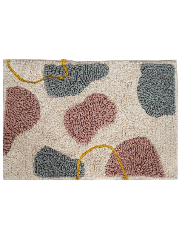 Isolate Embroidered Bath Rug