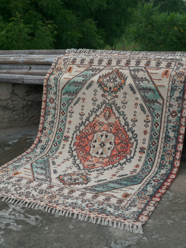Printed Cotton Rug - Izi