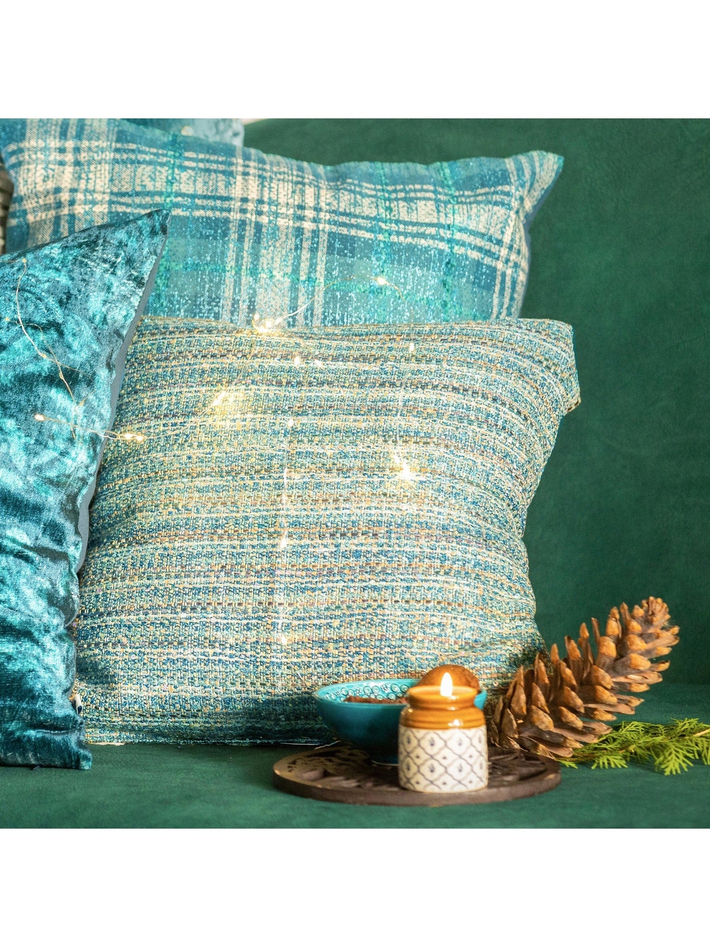 Cushion Cover - Jingle Navy