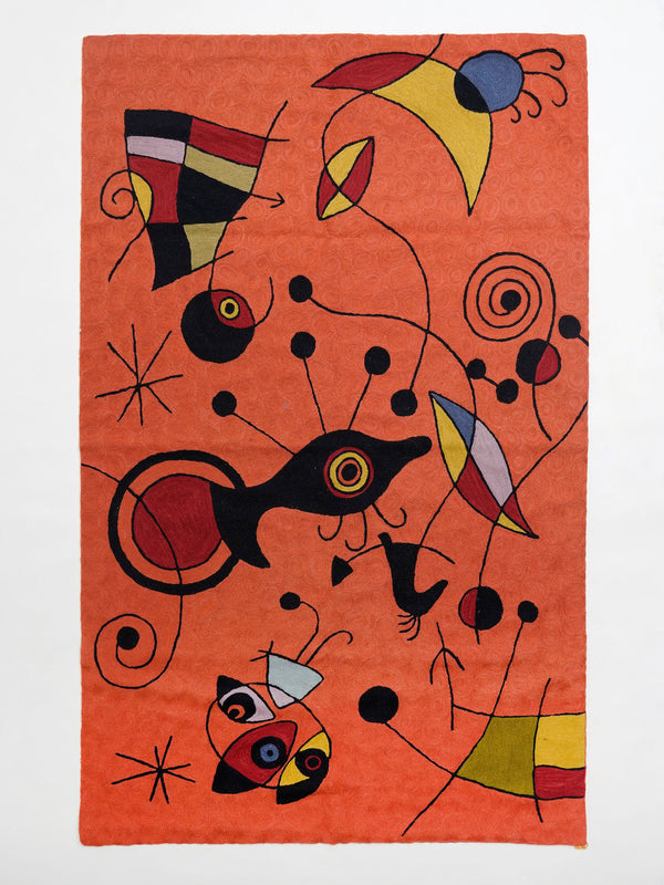 Joan Miro Aari Rust Rug
