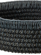 Jute Designer Basket - Black