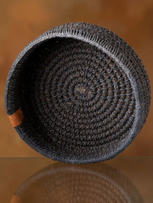 Jute Designer Basket - Black