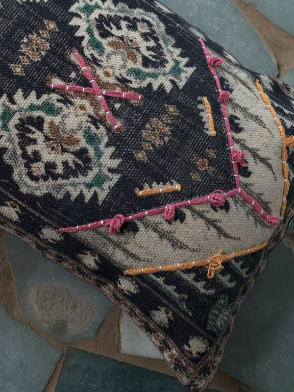 Pillow  Cover - Kresb Embroidered