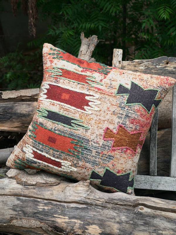 Cushion Cover - Kurt Embroidered Cotton