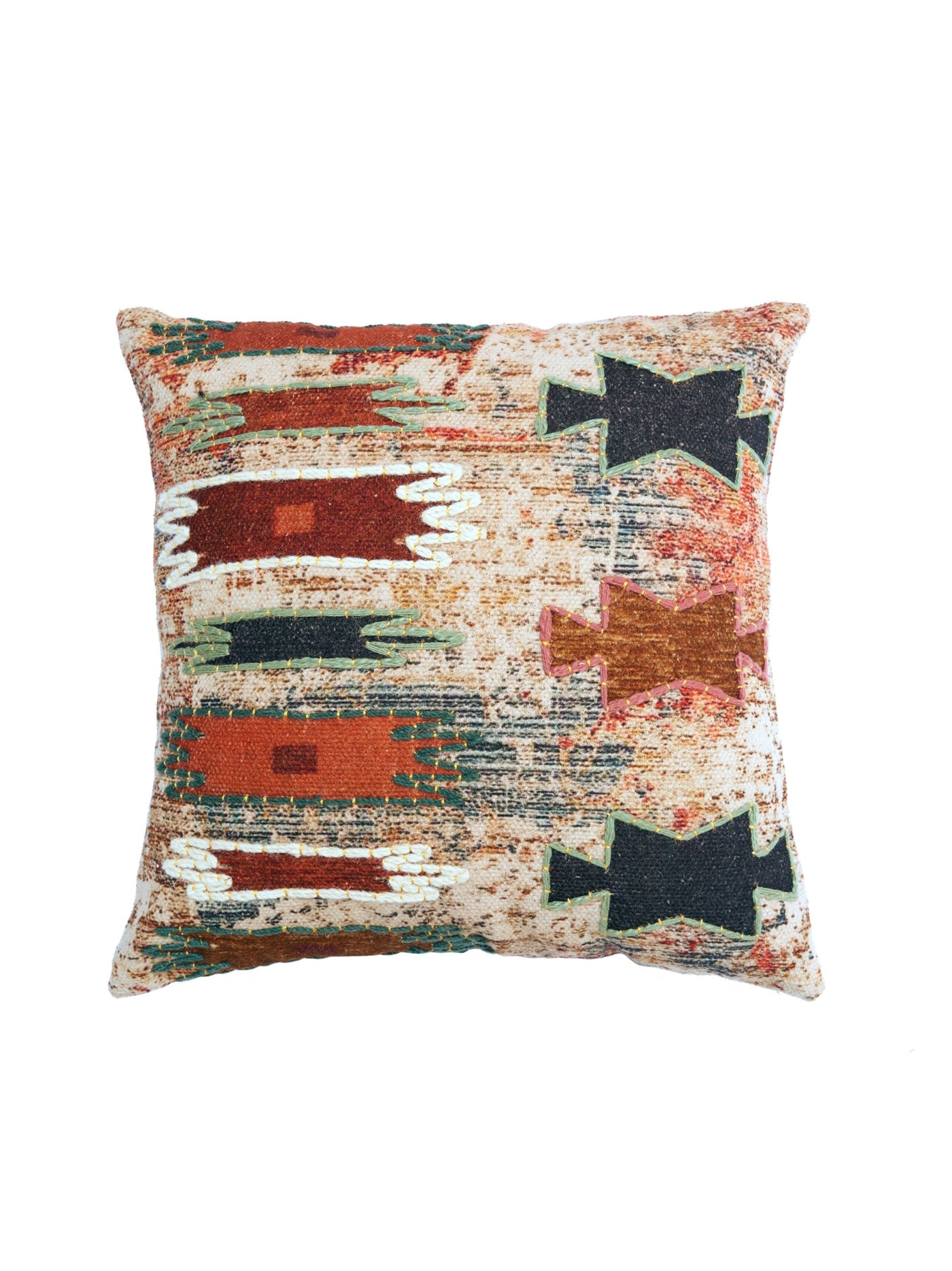 Cushion Cover - Kurt Embroidered Cotton