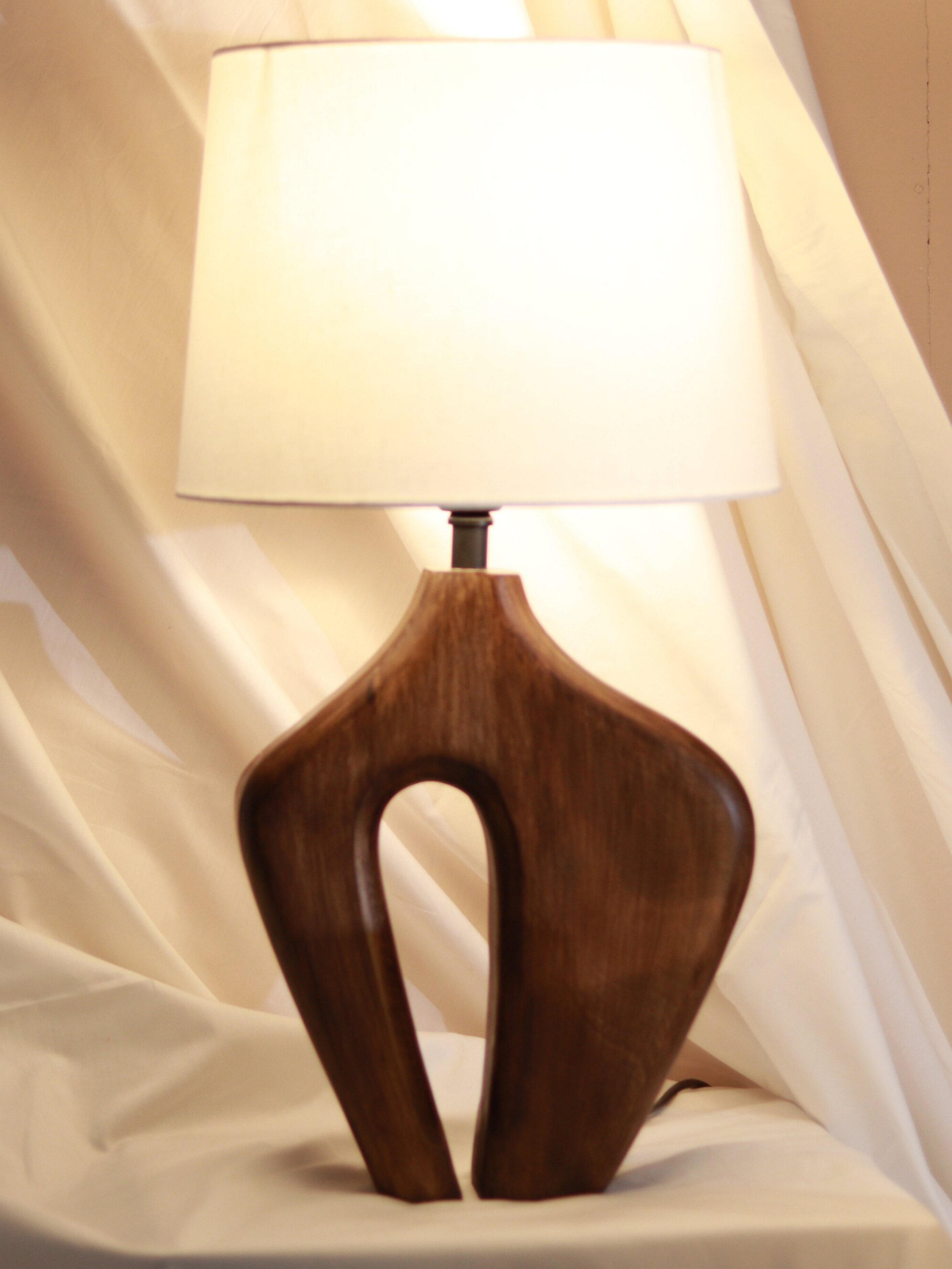 Pheonix Wooden Lamp