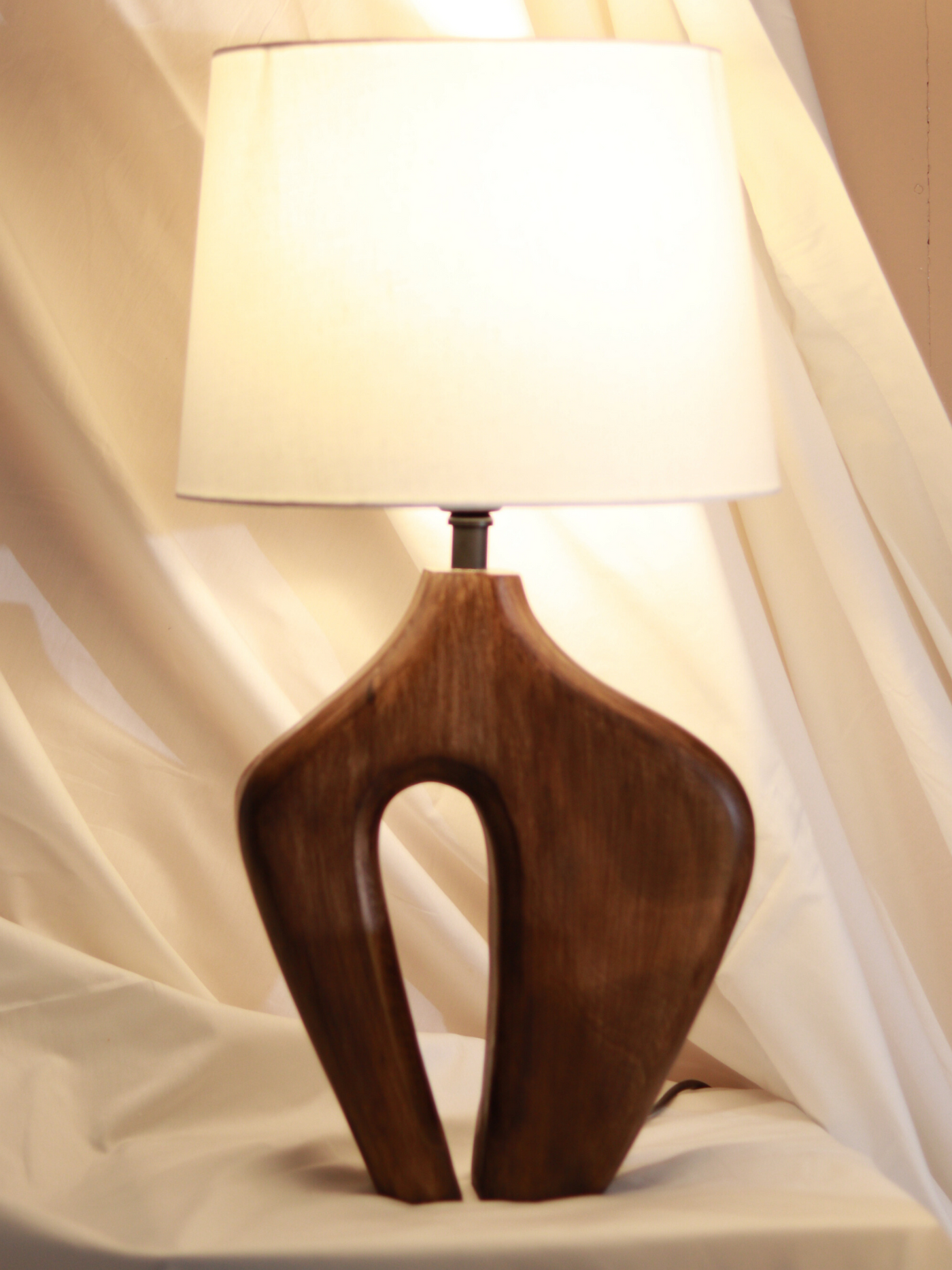 Pheonix Wooden Lamp