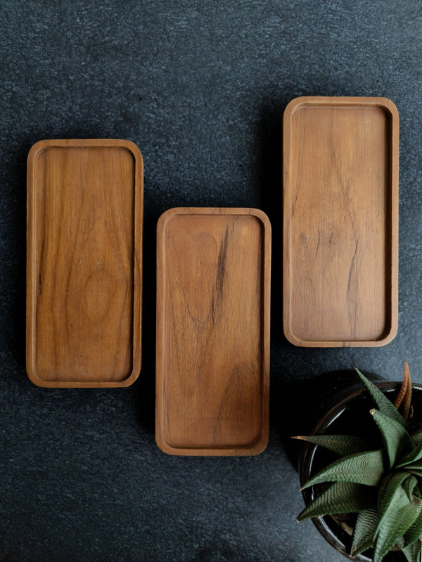 Wooden Lean Tray