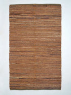 Leather Crafted Rug