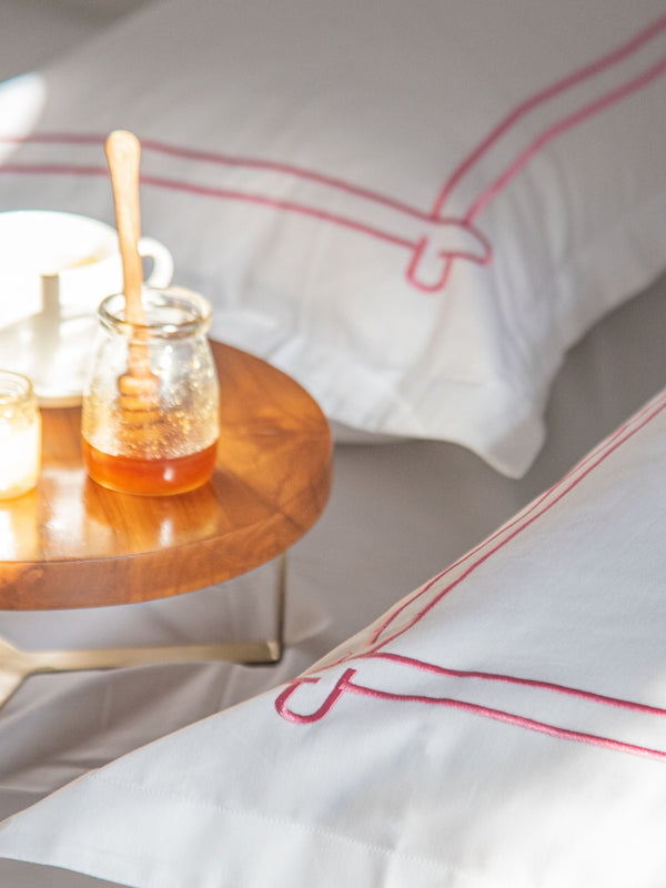 Bedsheet - Little Heart White
