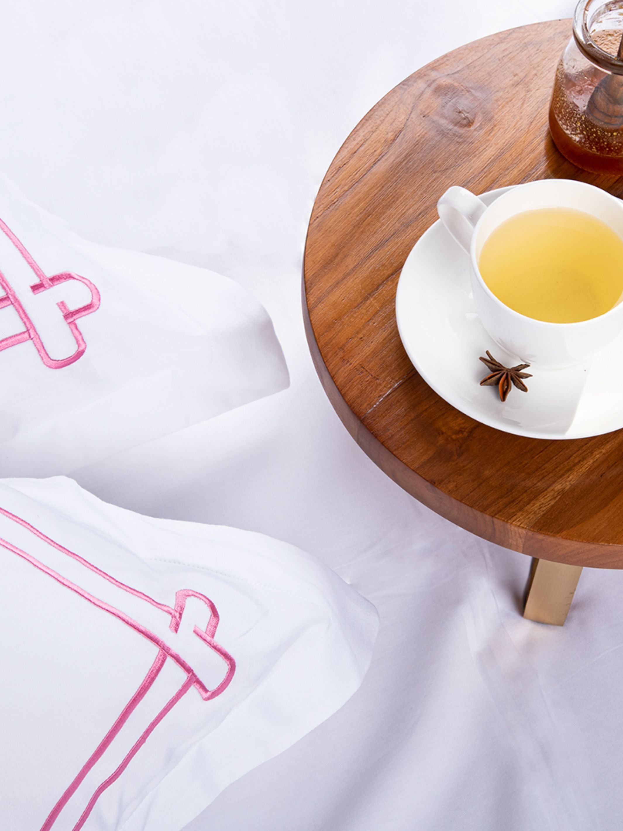 Bedsheet - Little Heart White