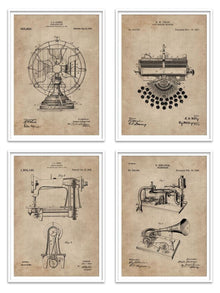 Wall Prints - Living Room Series - Everyday Objects Set of 4