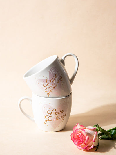 Ceramic Mug Set of 2 - Love You Always