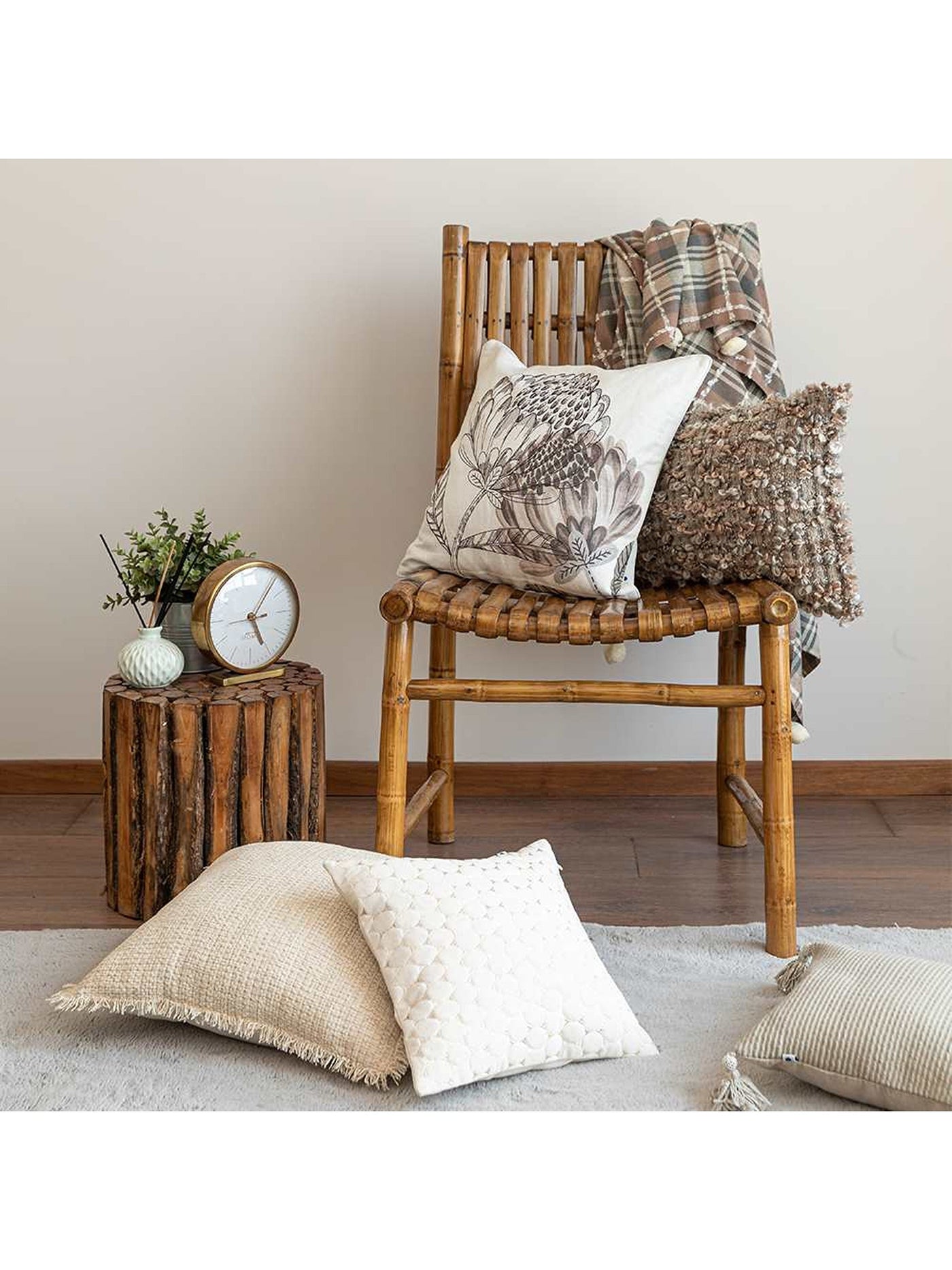 Luxe Cushion Cover Neutral