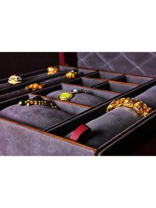 Maroon Glory Jewellery Trunk