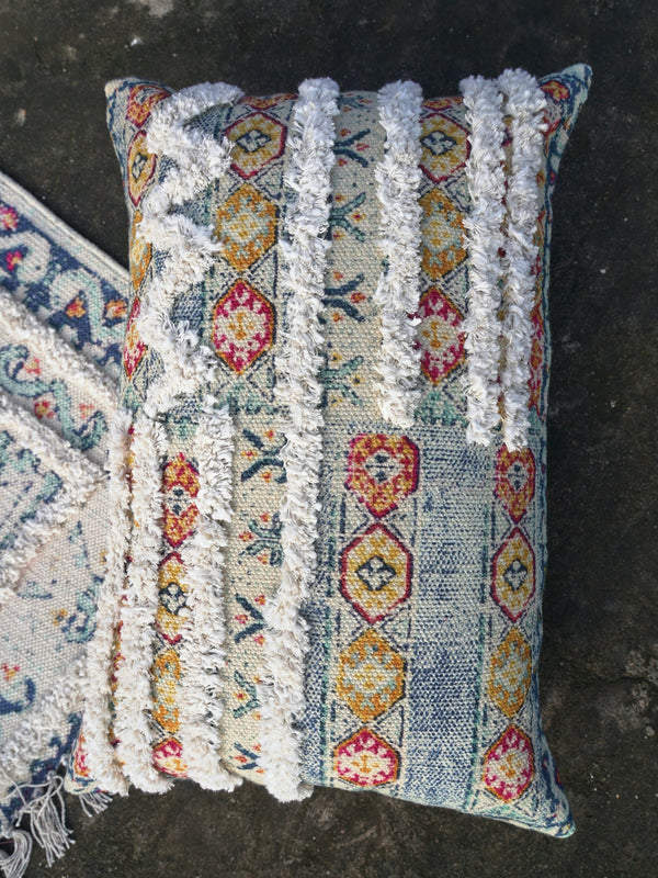 Mavi Embroidered Pillow Cover