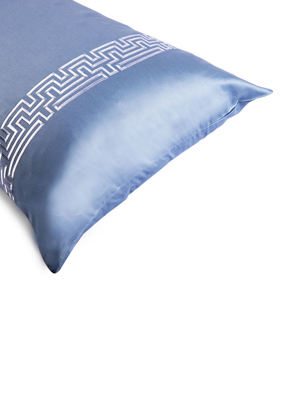 Bedsheet - Maze Powder Blue