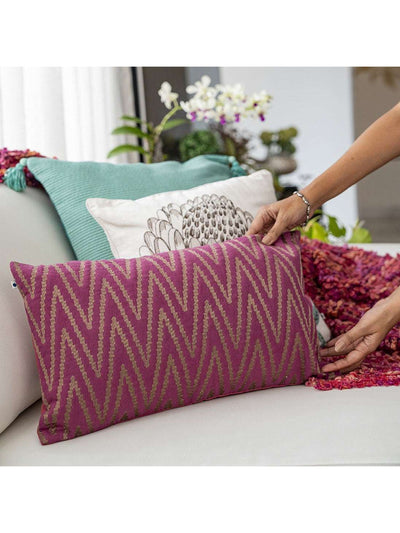 Meander Cushion Cover Floral