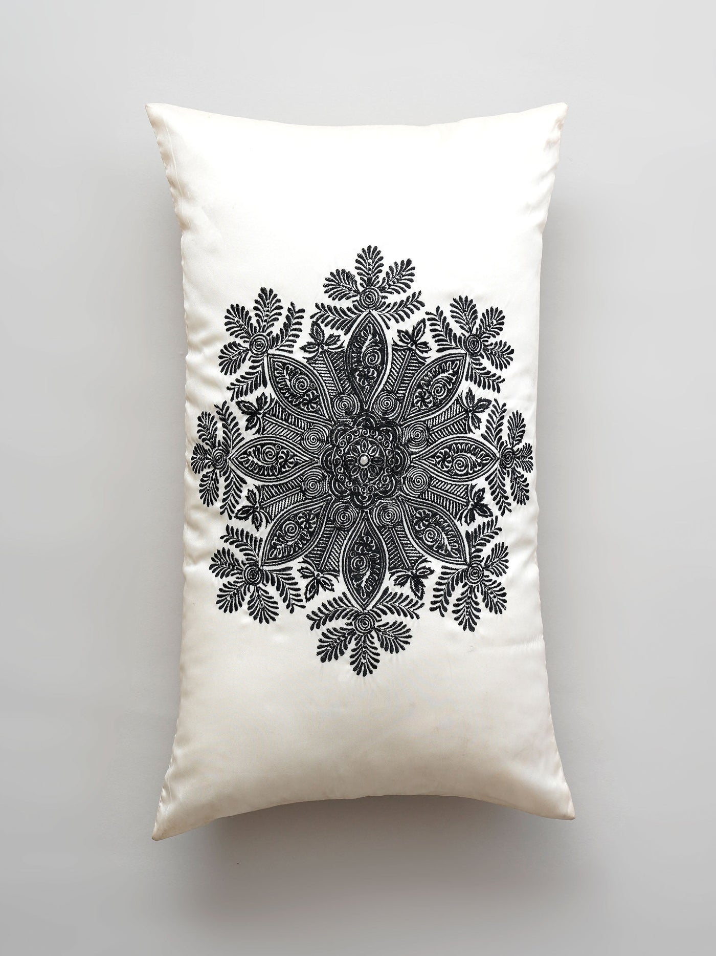 Medallian Embroidered Cushion