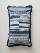 Cushion Cover - Medallion Indigo Block Printed