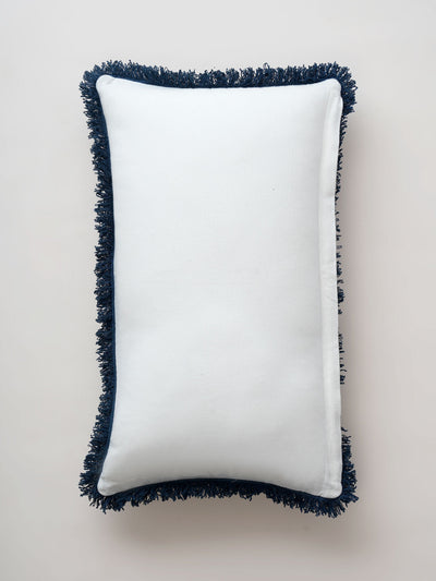 Cushion Cover - Medallion Indigo Block Printed