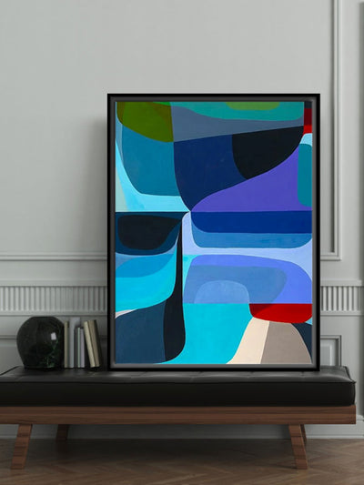 Wall Prints - Merging Waters