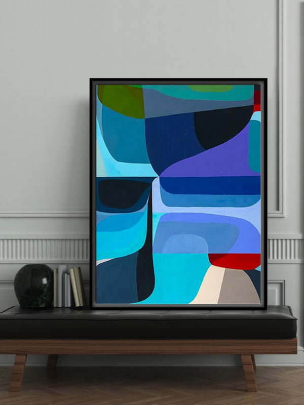 Wall Prints - Merging Waters