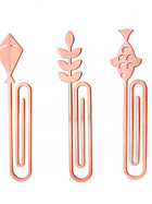 Metallic Bookmarks Set of 3