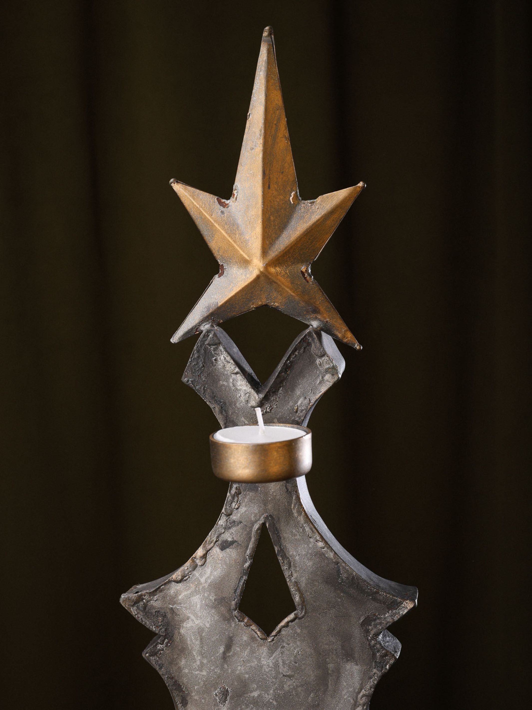 Metallic Glow Xmas Tree