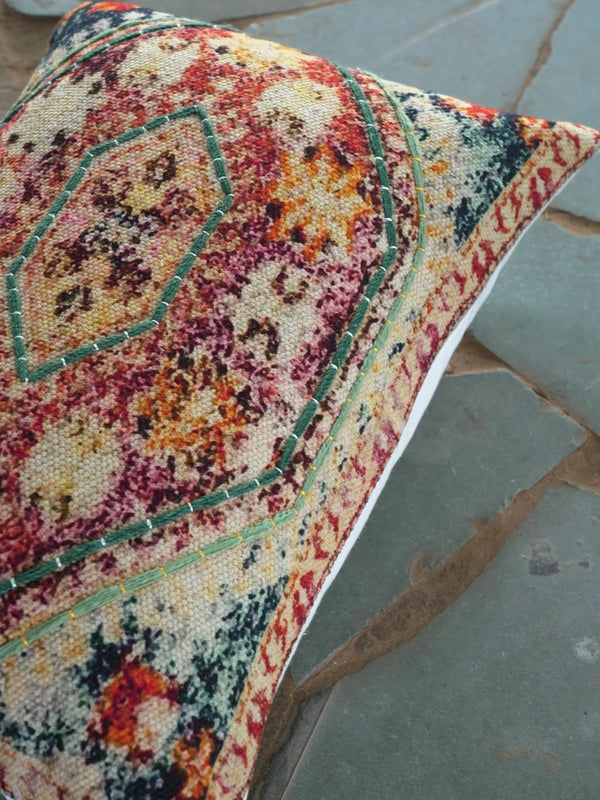 Pillow  Cover - Mihrab Embroidered