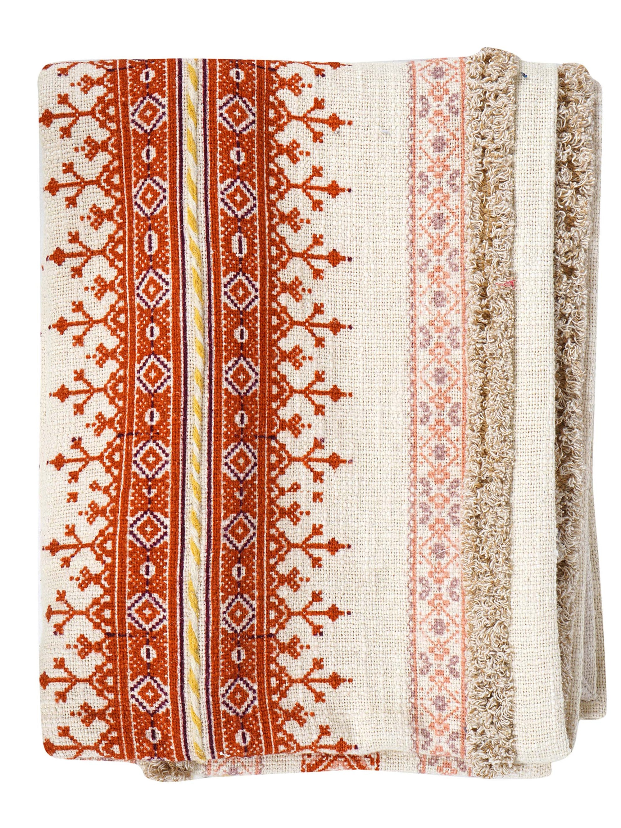 Throw - Mihrab Embroidered