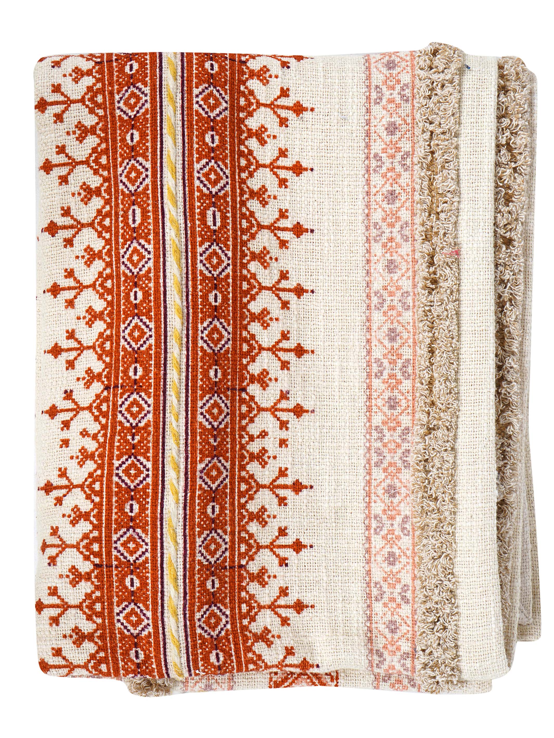 Throw - Mihrab Embroidered