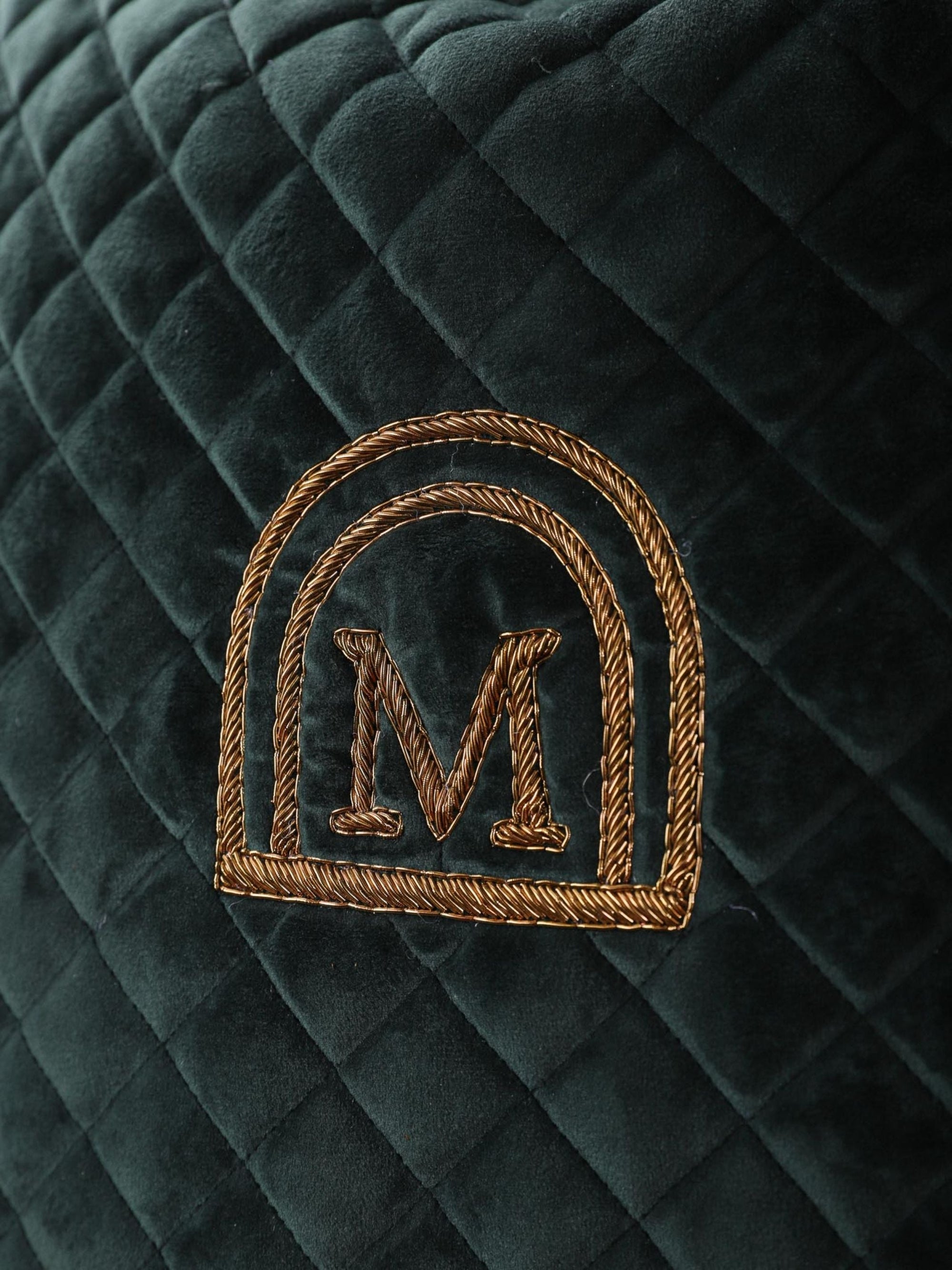 Mirooh Forest Green Cushion