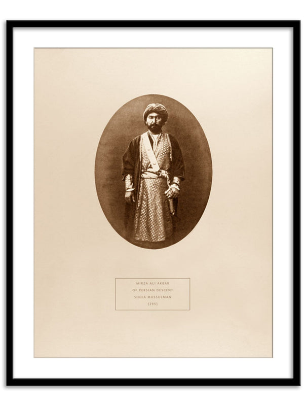 Wall Prints - Mirza Ali Akbar - a Sheea Mussulman of Persian descent