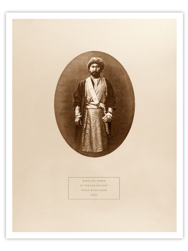Wall Prints - Mirza Ali Akbar - a Sheea Mussulman of Persian descent