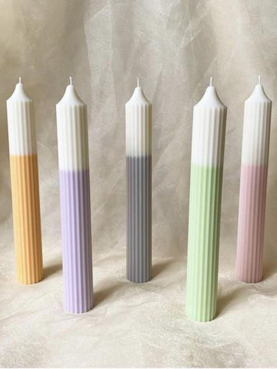 Mix and Match Pillar Candles Set of 2 - Large