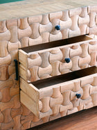 Mod Weave Textured Side Board