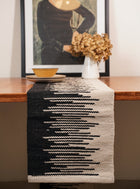 Monochromic Rhythm Table Runner