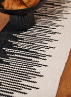 Monochromic Rhythm Table Runner