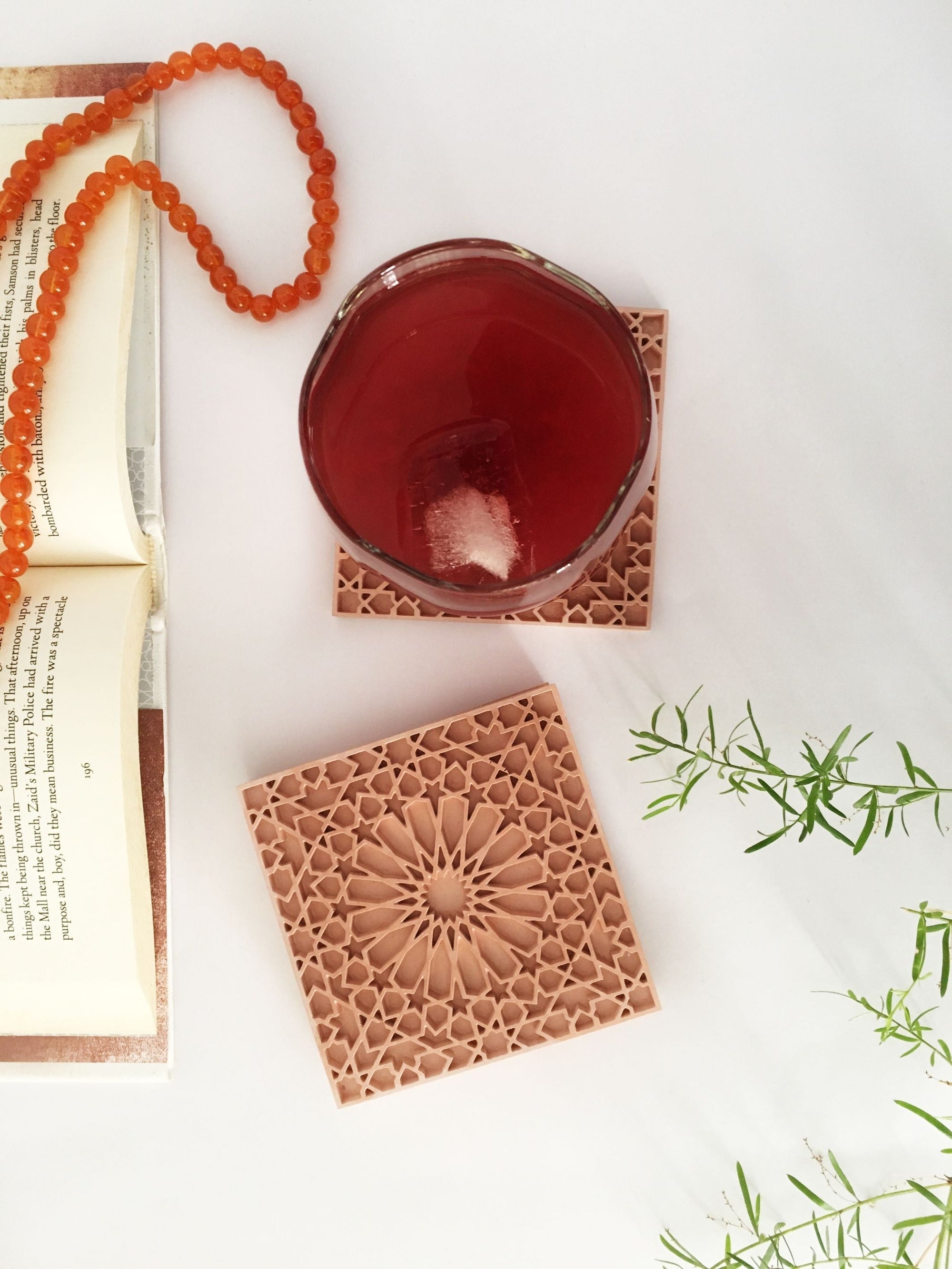 Moroccan Concrete Coasters