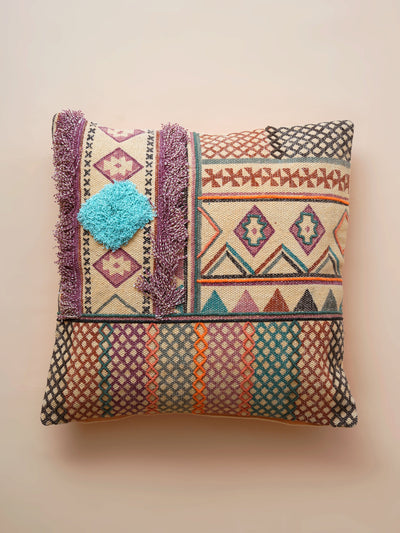 Moroccan Geometric Cushion Cover