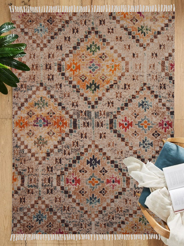 Mosaic Printed Rug