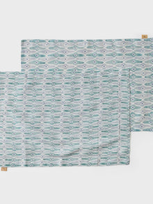 Table Mat - Mosaic Blue